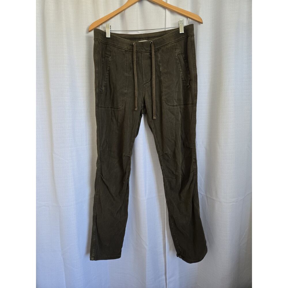 James Perse Olive Green Drawstring Jogger Pants